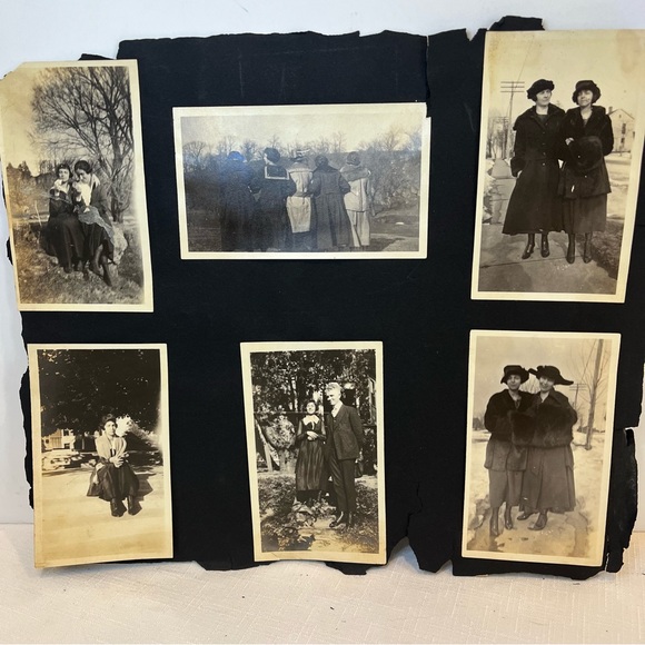 Ephemera set of 9 Vintage Photographs of Varying Content One Postcard - Picture 1 of 13